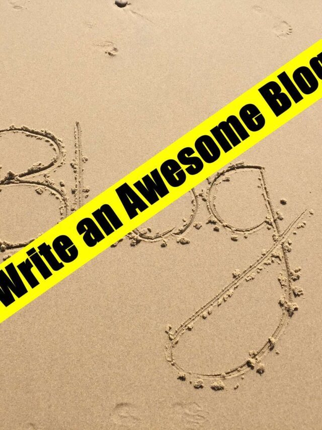 How to Create an Awesome Blog in one Hour
