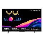 VU 139 cm (55 inches) The GloLED Series 4K Smart LED Google TV 55GloLED (Grey)