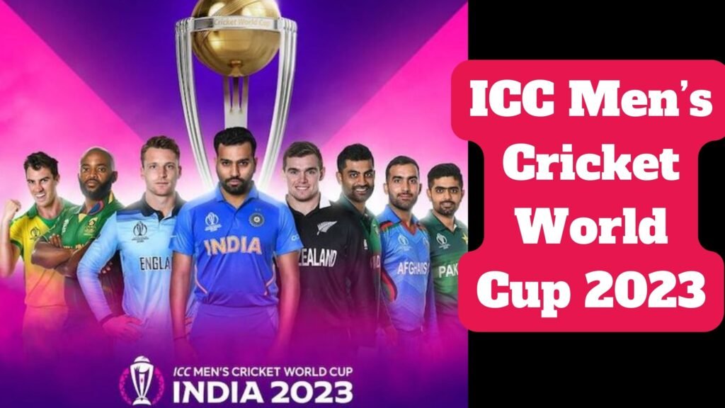 Icc Mens Cricket World Cup 2023 Schedule