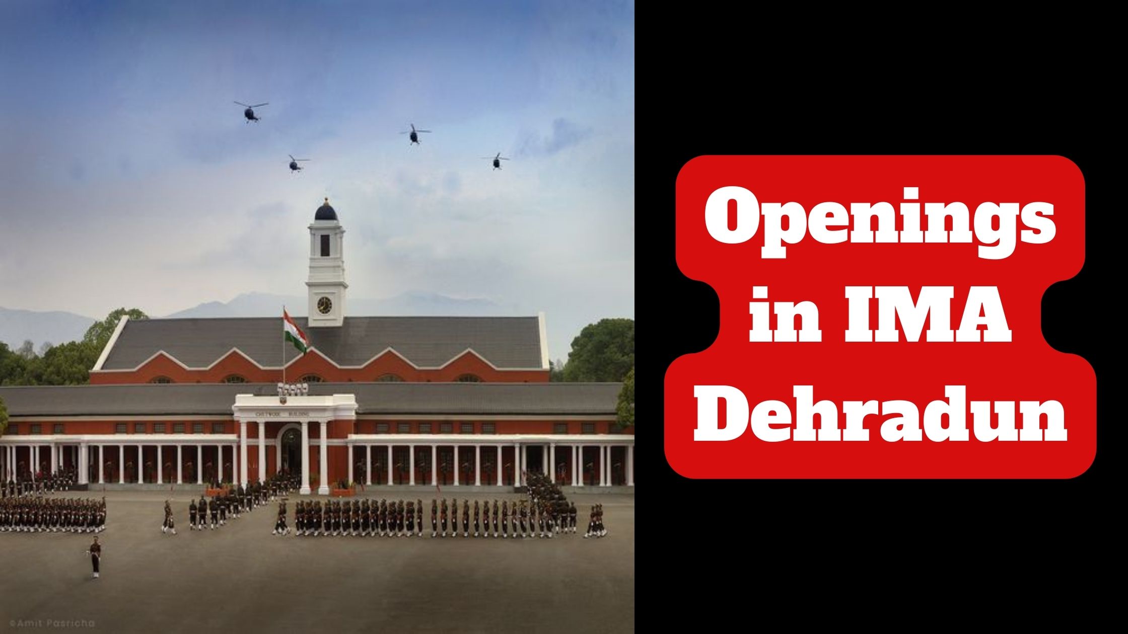 Openings in IMA Dehradun